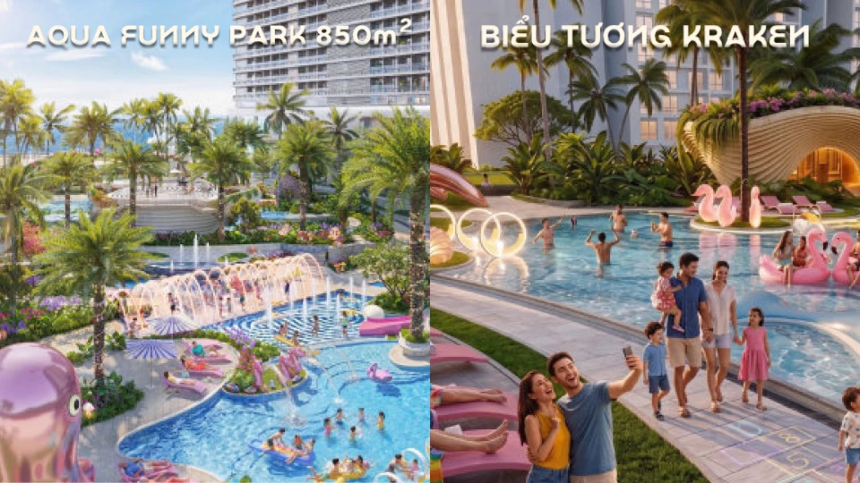 Cả nhà cùng tận hưởng tại QTopia